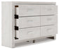 Altyra Six Drawer Dresser Rent Wise Rent To Own Jacksonville, Florida