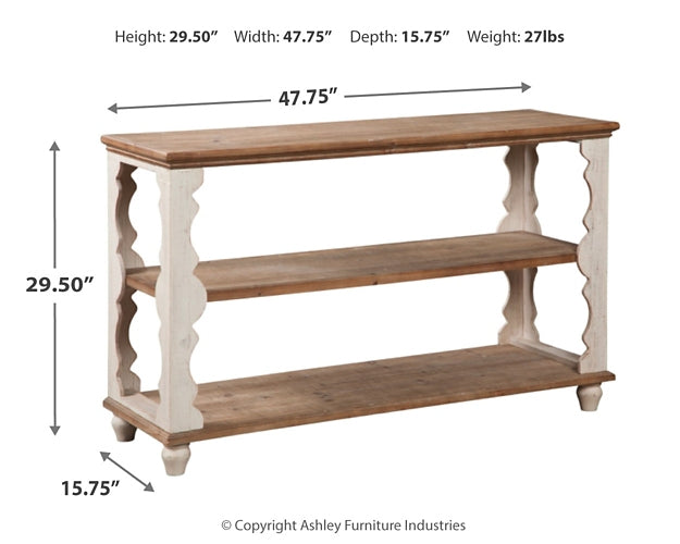 Alwyndale Console Sofa Table Rent Wise Rent To Own Jacksonville, Florida