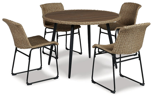 Amaris Outdoor Dining Table and 4 Chairs Rent Wise Rent To Own Jacksonville, Florida