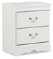 Anarasia Queen Sleigh Headboard with Mirrored Dresser, Chest and 2 Nightstands Rent Wise Rent To Own Jacksonville, Florida