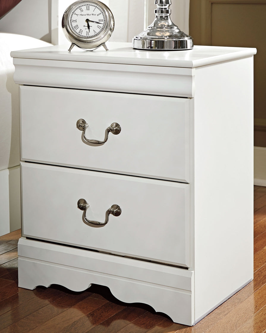 Anarasia Two Drawer Night Stand Rent Wise Rent To Own Jacksonville, Florida