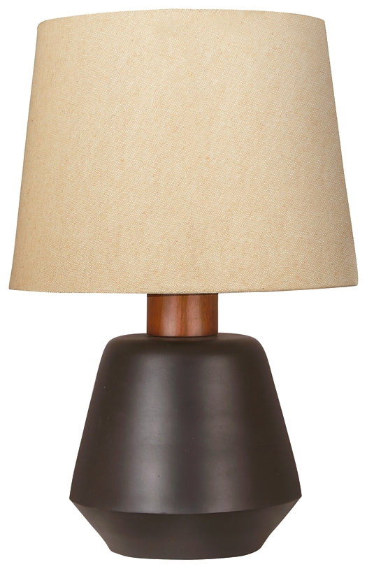 Ancel Metal Table Lamp (1/CN) Rent Wise Rent To Own Jacksonville, Florida