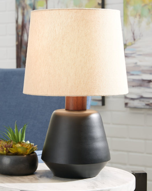 Ancel Metal Table Lamp (1/CN) Rent Wise Rent To Own Jacksonville, Florida
