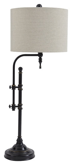 Anemoon Metal Table Lamp (1/CN) Rent Wise Rent To Own Jacksonville, Florida