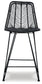 Angentree Upholstered Barstool (2/CN) Rent Wise Rent To Own Jacksonville, Florida