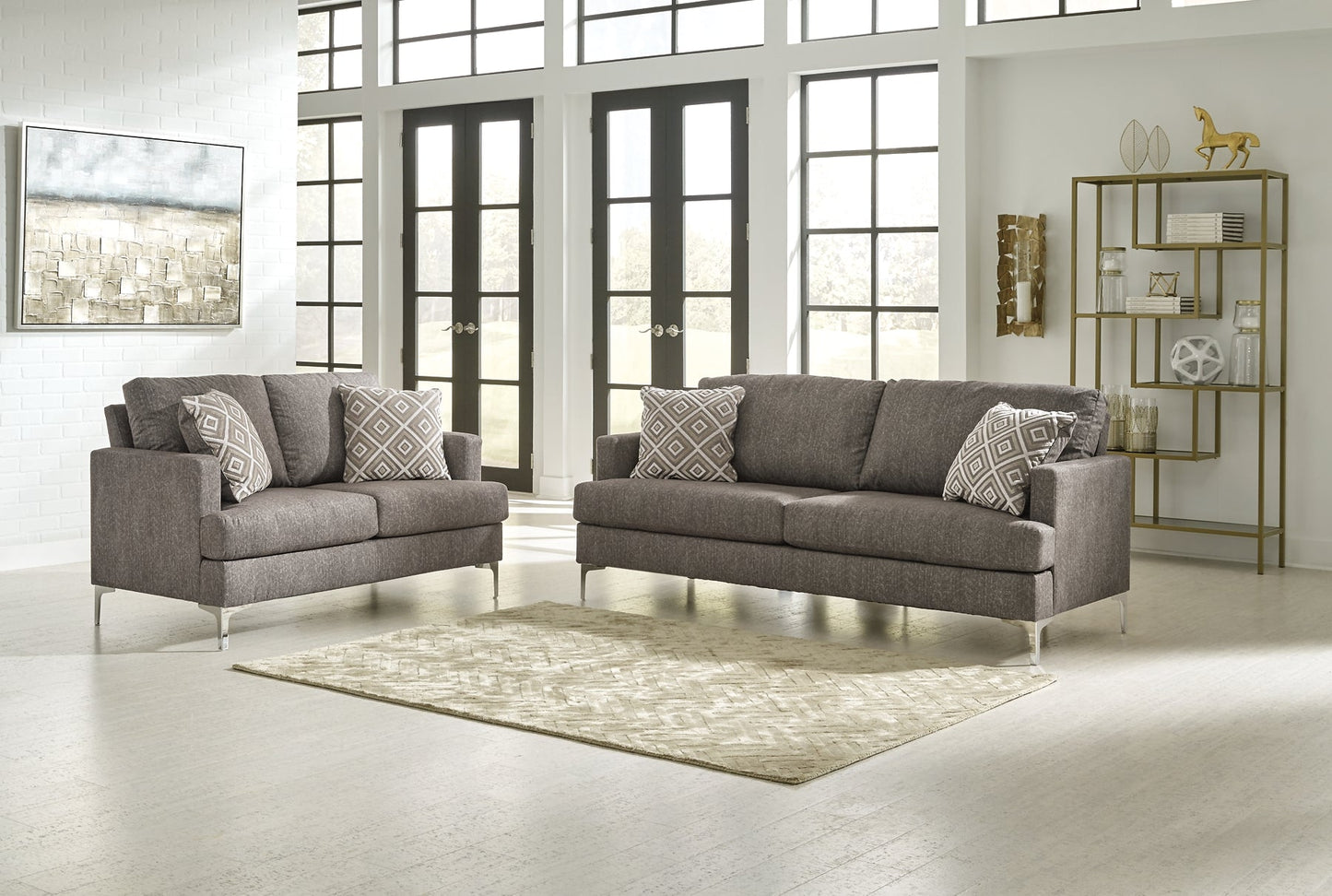 Arcola Sofa and Loveseat Rent Wise Rent To Own Jacksonville, Florida