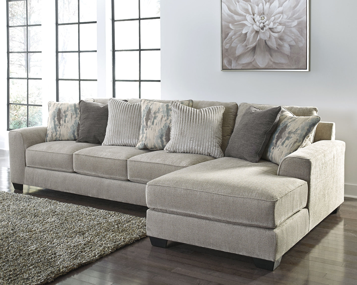 Ardsley 2-Piece Sectional with Chaise Rent Wise Rent To Own Jacksonville, Florida