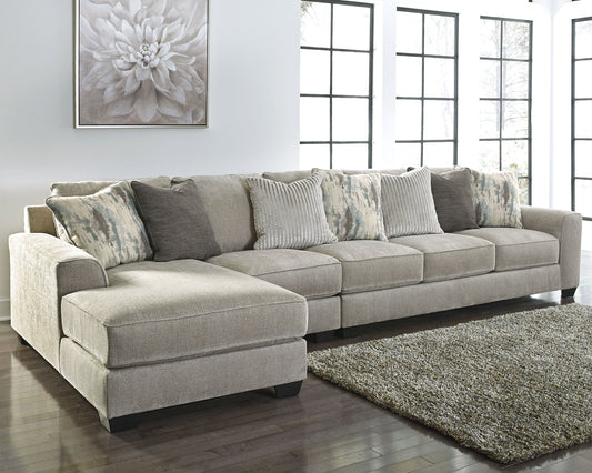 Ardsley 3-Piece Sectional with Chaise Rent Wise Rent To Own Jacksonville, Florida