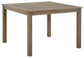 Aria Plains Square Dining Table w/UMB OPT Rent Wise Rent To Own Jacksonville, Florida
