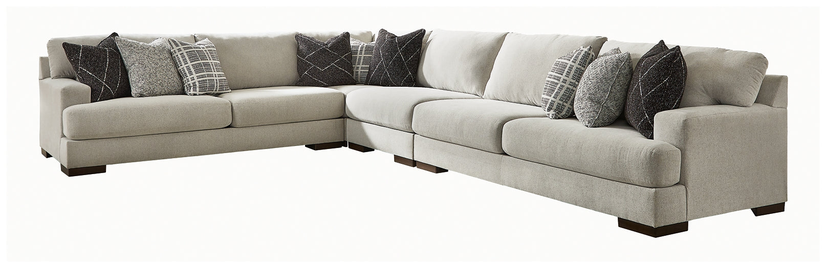 Artsie 4-Piece Sectional Rent Wise Rent To Own Jacksonville, Florida