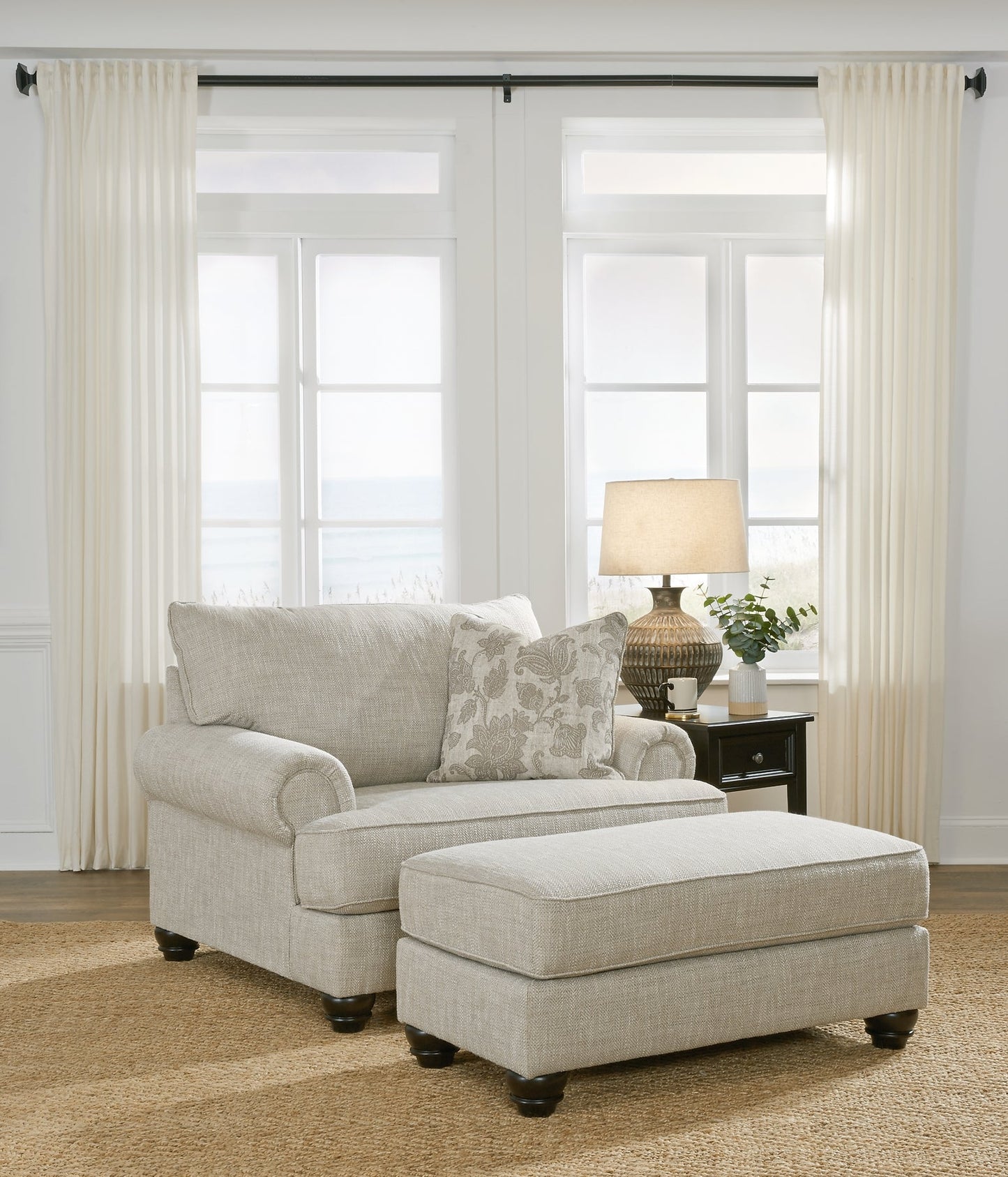 Asanti Chair and Ottoman Rent Wise Rent To Own Jacksonville, Florida