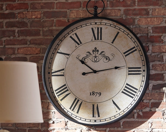 Augustina Wall Clock Rent Wise Rent To Own Jacksonville, Florida