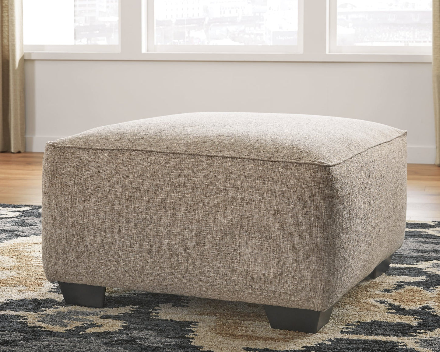 Baceno Oversized Accent Ottoman Rent Wise Rent To Own Jacksonville, Florida