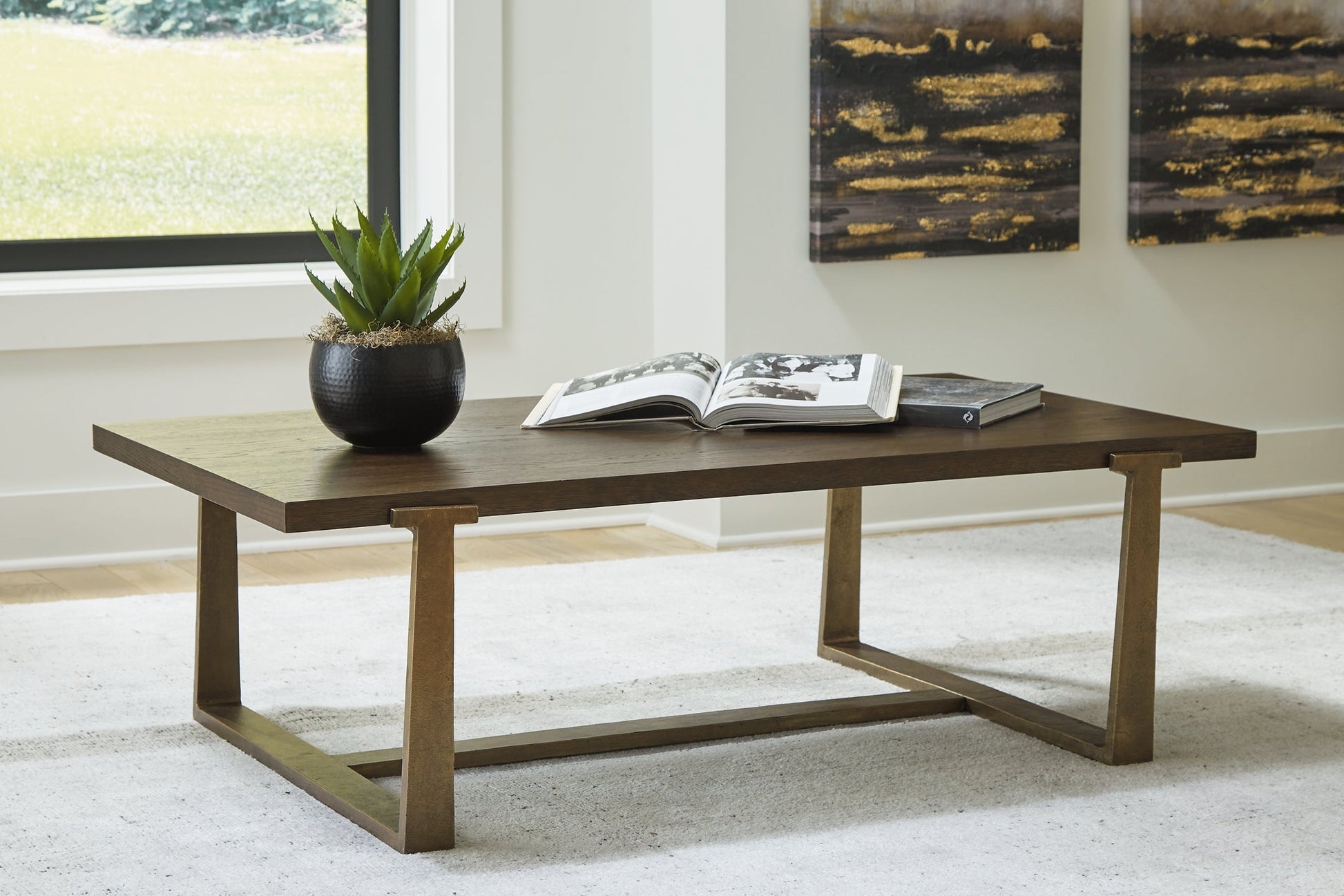 Balintmore Rectangular Cocktail Table Rent Wise Rent To Own Jacksonville, Florida