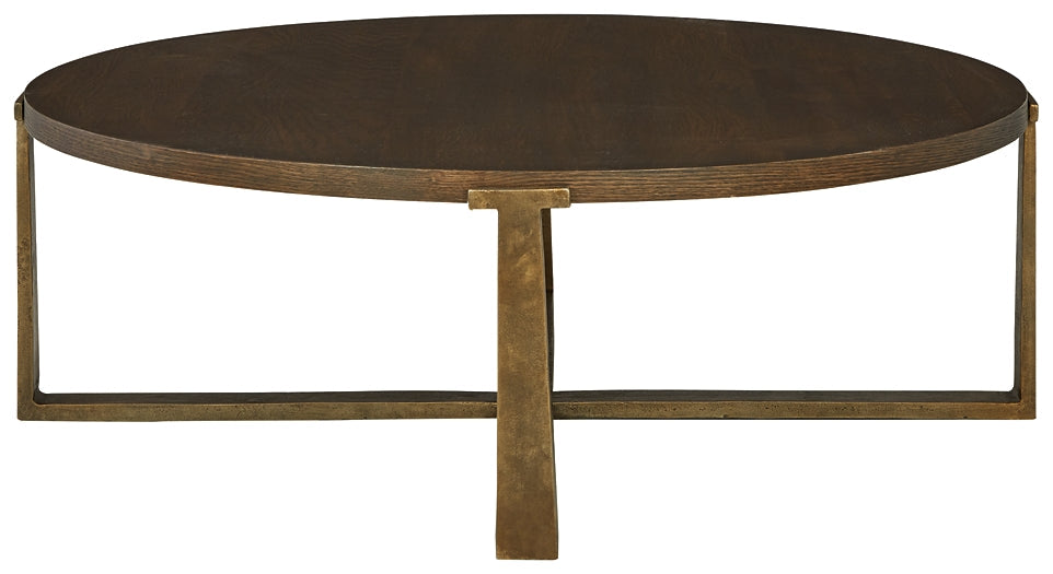Balintmore Round Cocktail Table Rent Wise Rent To Own Jacksonville, Florida