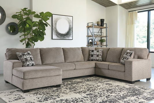 Ballinasloe 3-Piece Sectional with Chaise Rent Wise Rent To Own Jacksonville, Florida