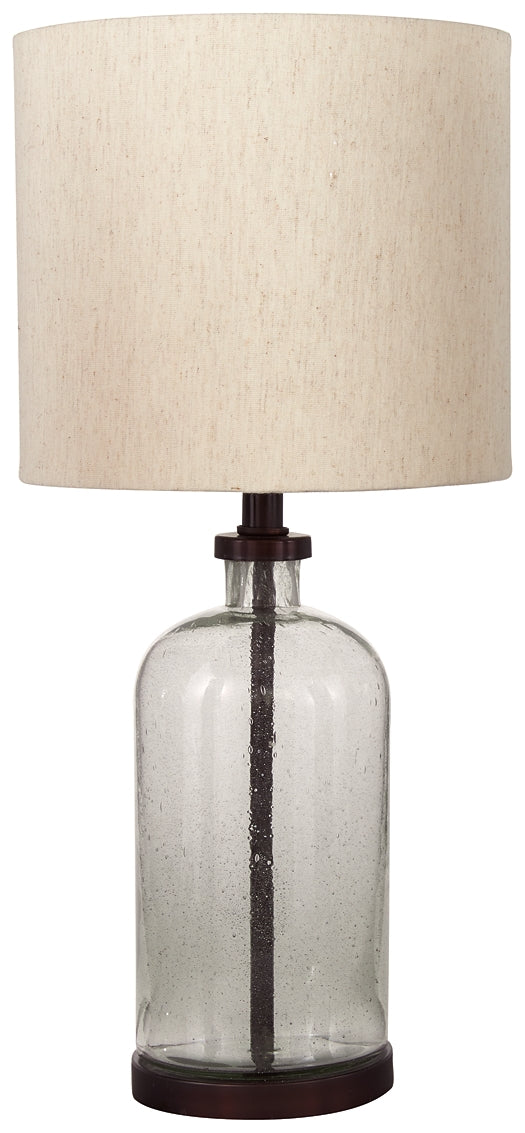 Bandile Glass Table Lamp (1/CN) Rent Wise Rent To Own Jacksonville, Florida