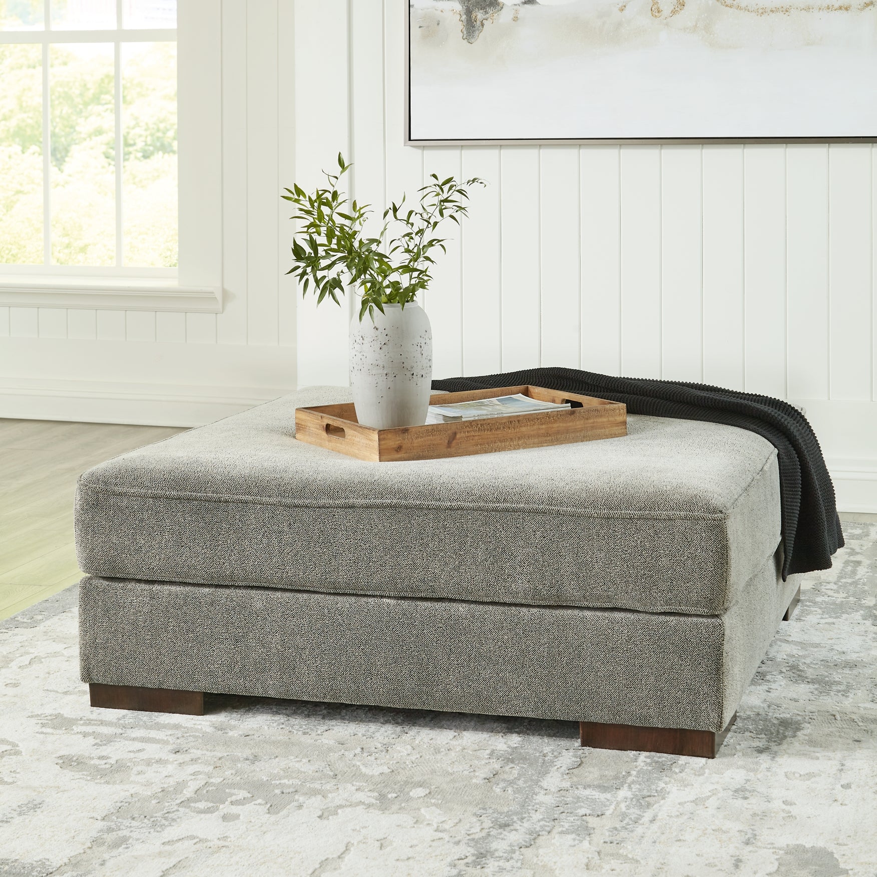 Bayless Oversized Accent Ottoman Rent Wise Rent To Own Jacksonville, Florida