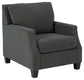 Bayonne Chair and Ottoman Rent Wise Rent To Own Jacksonville, Florida