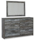 Baystorm Dresser and Mirror Rent Wise Rent To Own Jacksonville, Florida