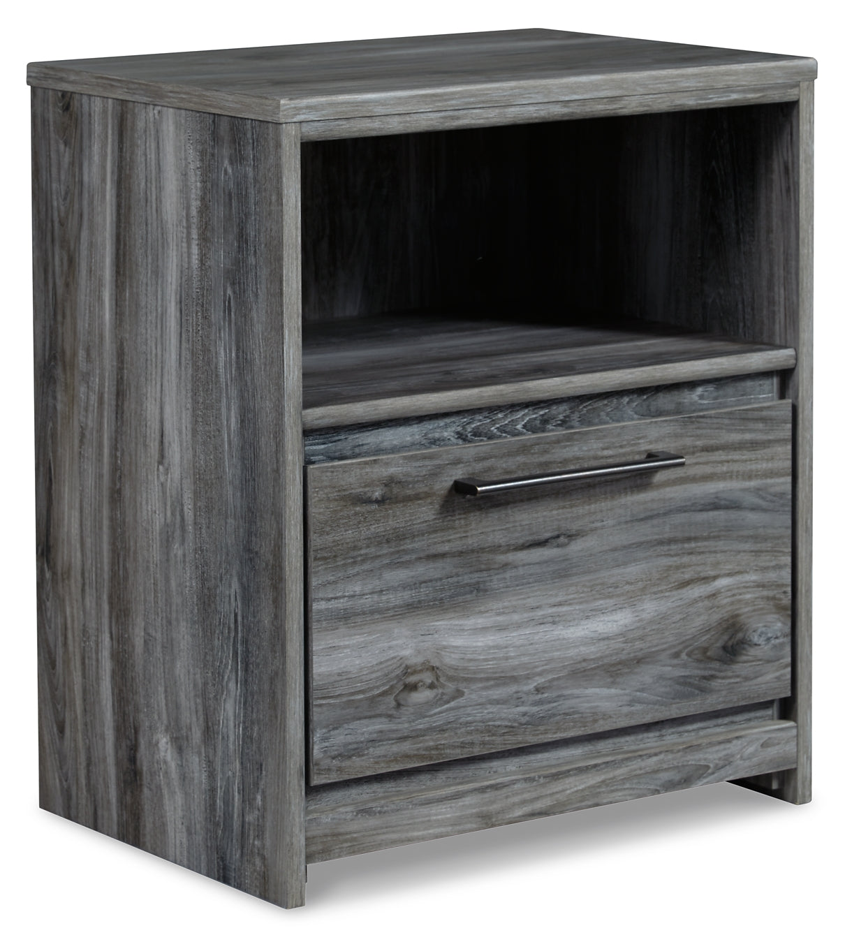 Baystorm Twin Panel Headboard with Mirrored Dresser and Nightstand Rent Wise Rent To Own Jacksonville, Florida