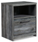 Baystorm Twin Panel Headboard with Mirrored Dresser and Nightstand Rent Wise Rent To Own Jacksonville, Florida