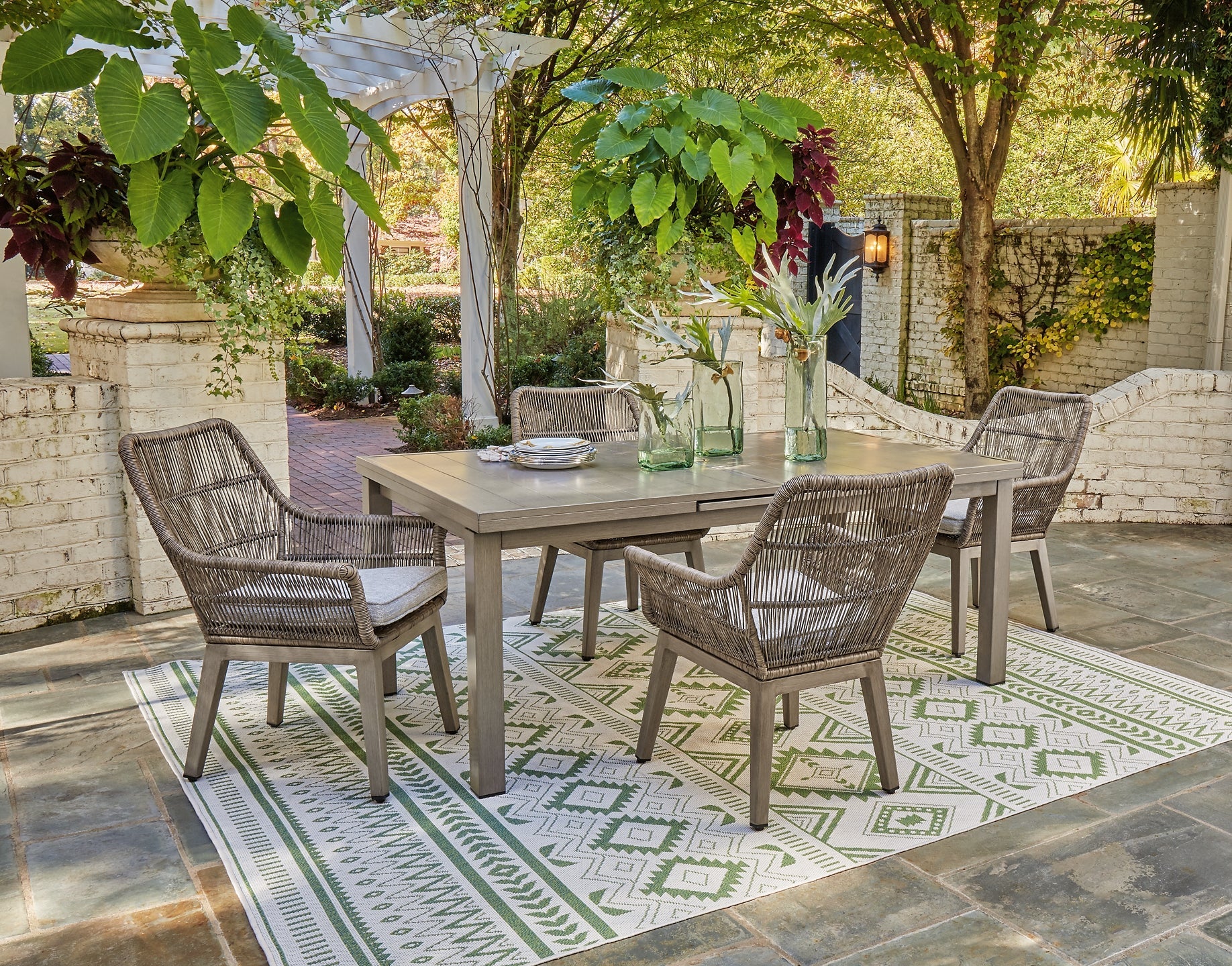 Beach Front Outdoor Dining Table and 4 Chairs Rent Wise Rent To Own Jacksonville, Florida