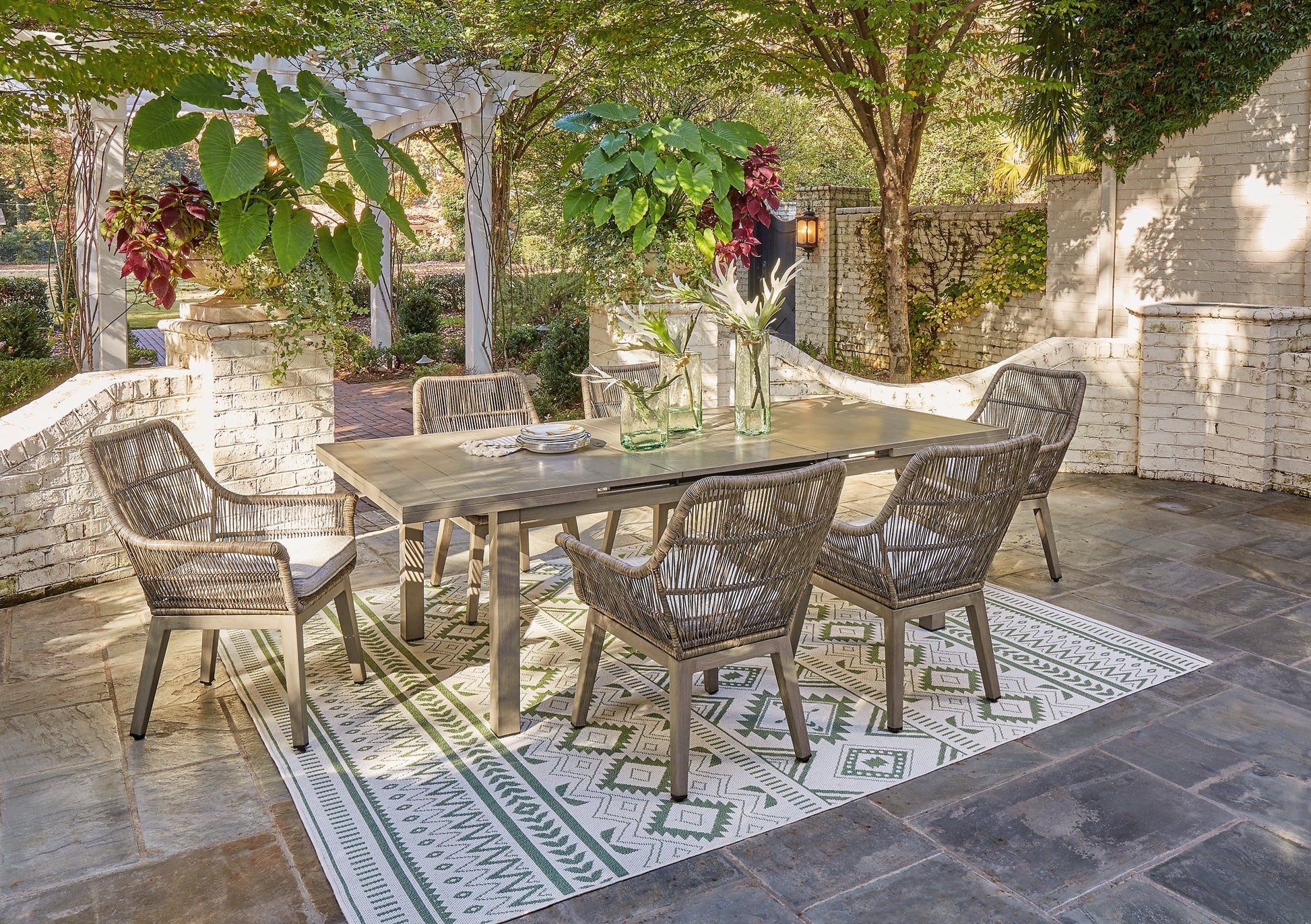 Beach Front Outdoor Dining Table and 6 Chairs Rent Wise Rent To Own Jacksonville, Florida
