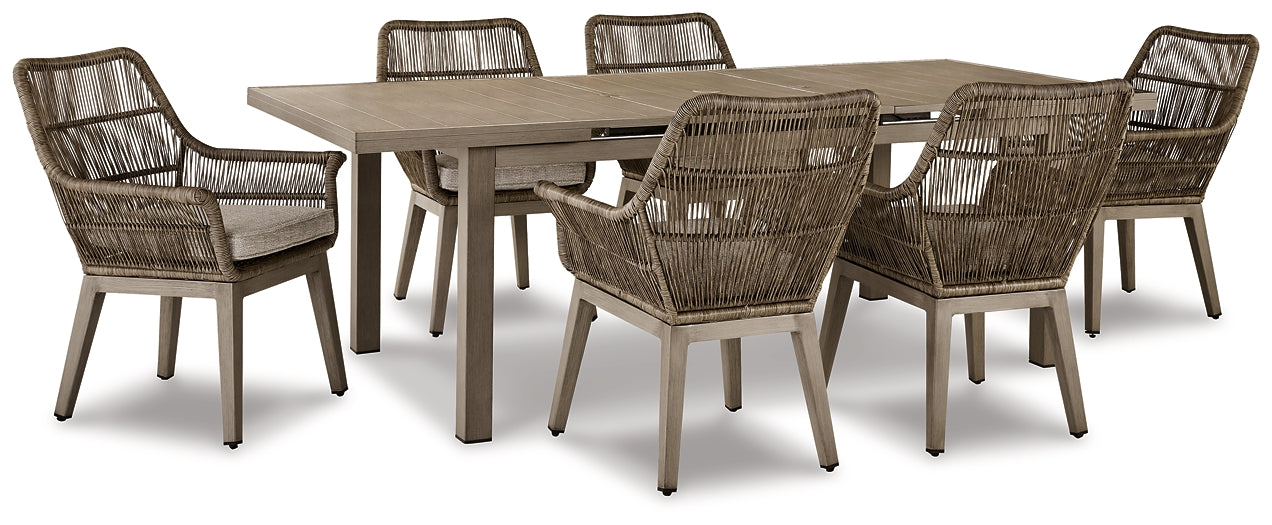 Beach Front Outdoor Dining Table and 6 Chairs Rent Wise Rent To Own Jacksonville, Florida