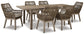 Beach Front Outdoor Dining Table and 6 Chairs Rent Wise Rent To Own Jacksonville, Florida