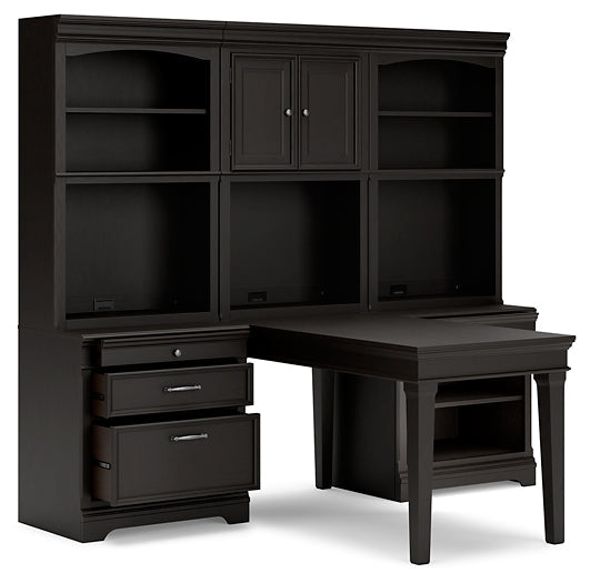 Beckincreek Home Office Bookcase Desk Rent Wise Rent To Own Jacksonville, Florida