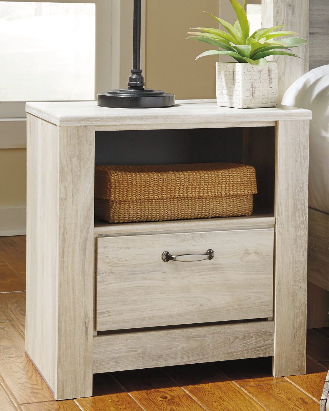 Bellaby One Drawer Night Stand Rent Wise Rent To Own Jacksonville, Florida