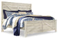Bellaby Queen Crossbuck Panel Bed with Mirrored Dresser Rent Wise Rent To Own Jacksonville, Florida