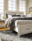 Bellaby Queen Panel Bed with 2 Nightstands Rent Wise Rent To Own Jacksonville, Florida