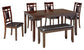 Bennox Dining Room Table Set (6/CN) Rent Wise Rent To Own Jacksonville, Florida