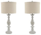 Bernadate Poly Table Lamp (2/CN) Rent Wise Rent To Own Jacksonville, Florida