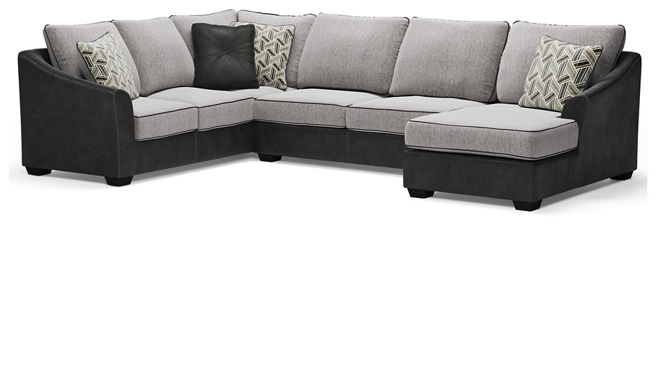 Bilgray 3-Piece Sectional Rent Wise Rent To Own Jacksonville, Florida