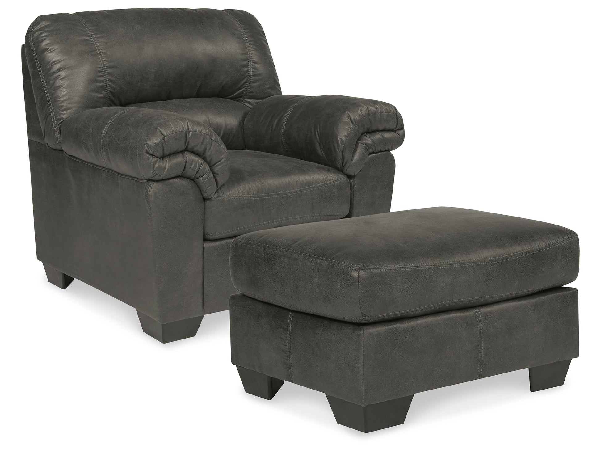 Bladen Chair and Ottoman Rent Wise Rent To Own Jacksonville, Florida