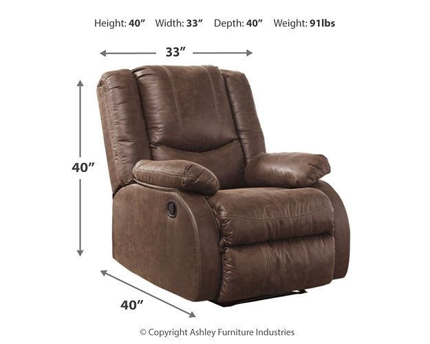 Bladewood Zero Wall Recliner Rent Wise Rent To Own Jacksonville, Florida