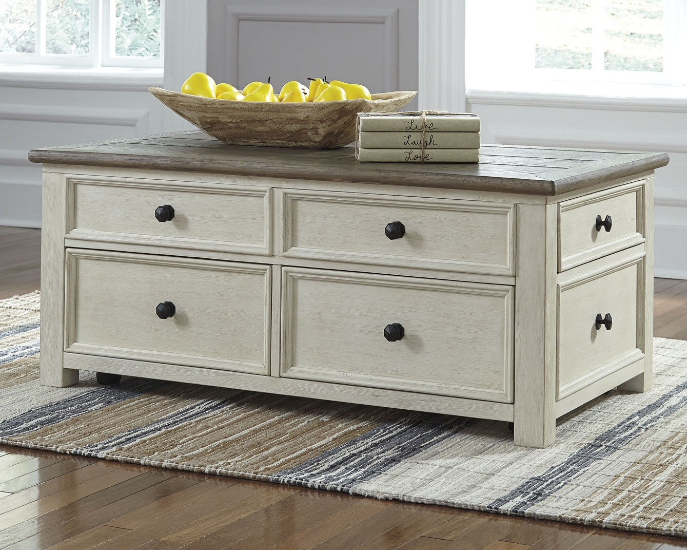 Bolanburg Coffee Table with 1 End Table Rent Wise Rent To Own Jacksonville, Florida