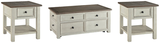Bolanburg Coffee Table with 2 End Tables Rent Wise Rent To Own Jacksonville, Florida