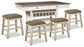 Bolanburg Counter Height Dining Table and 4 Barstools Rent Wise Rent To Own Jacksonville, Florida