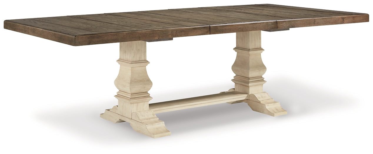 Bolanburg Dining Table and 6 Chairs with Storage Rent Wise Rent To Own Jacksonville, Florida