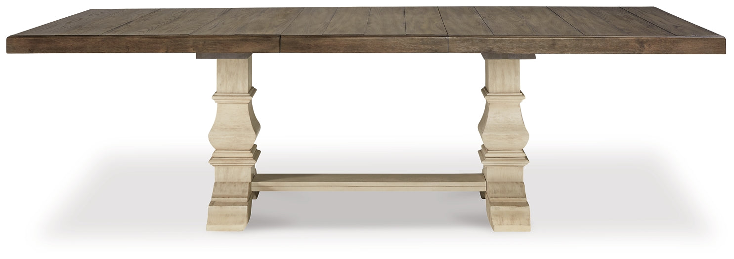 Bolanburg Dining Table and 6 Chairs with Storage Rent Wise Rent To Own Jacksonville, Florida