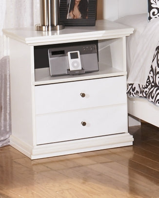 Bostwick Shoals Twin Panel Bed with Mirrored Dresser Rent Wise Rent To Own Jacksonville, Florida