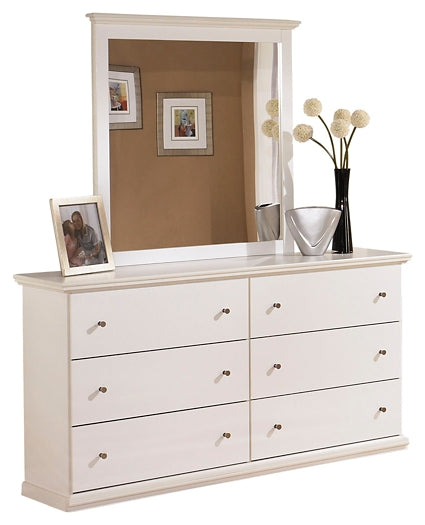 Bostwick Shoals Twin Panel Headboard with Mirrored Dresser, Chest and Nightstand Rent Wise Rent To Own Jacksonville, Florida
