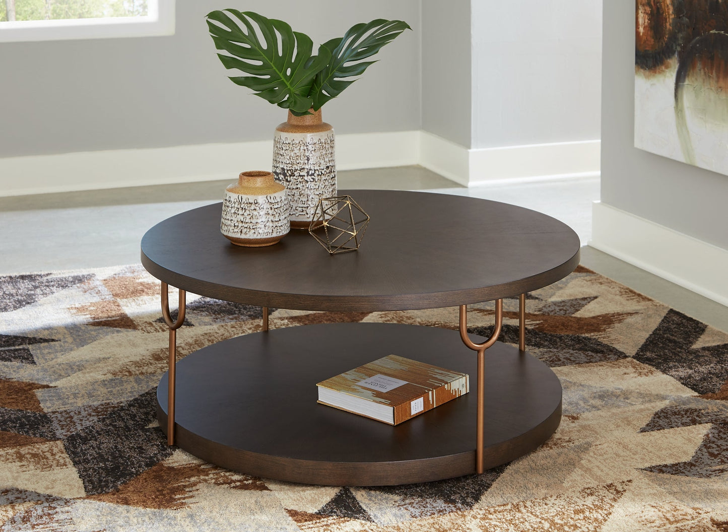 Brazburn Coffee Table with 1 End Table Rent Wise Rent To Own Jacksonville, Florida