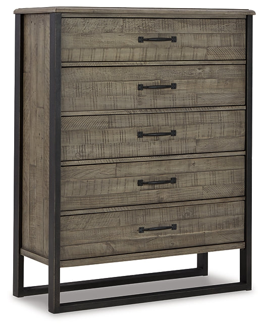 Brennagan Five Drawer Chest Rent Wise Rent To Own Jacksonville, Florida