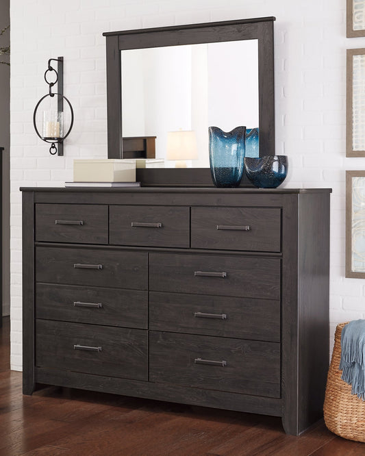 Brinxton Dresser and Mirror Rent Wise Rent To Own Jacksonville, Florida