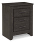 Brinxton King Panel Bed with Mirrored Dresser, Chest and 2 Nightstands Rent Wise Rent To Own Jacksonville, Florida